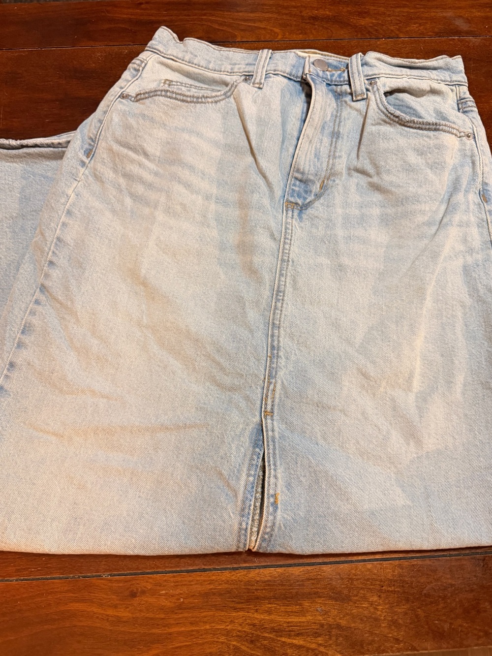 Universal Threads Denim Maxi Skirt Size 4